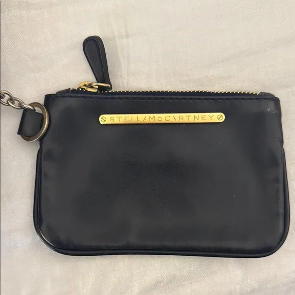 Stella McCartney Navy Nylon Pleated Women's Bag - Picture 10 of 16